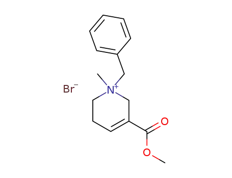1-Benzyl-5-methoxycarbonyl-1-methyl-1,2,3,6-tetrahydro-pyridinium; bromide
