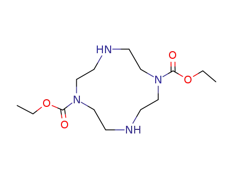 1,7-bis(ethoxycarbonyl)-1,4,7,10-tetraazacyclododecane