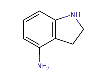 Molecular Structure of 52537-01-6 (INDOLIN-4-AMINE)