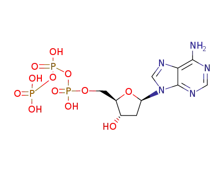 Molecular Structure of 1927-31-7 (2'-Deoxyadenosine 5'-triphosphate)