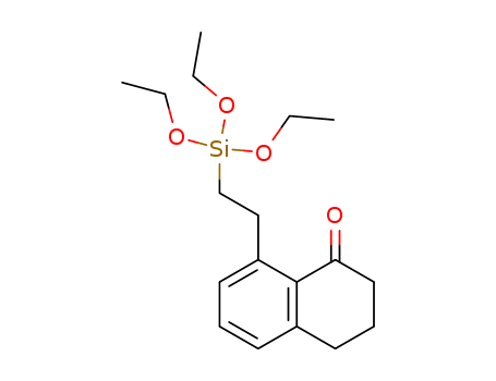 1(2H)-Naphthalenone, 3,4-dihydro-8-[2-(triethoxysilyl)ethyl]-