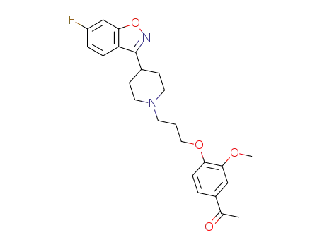 Molecular Structure of 133454-47-4 (Iloperidone)