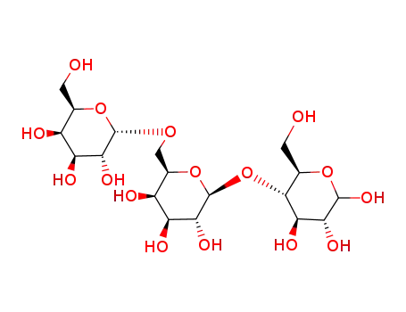 α-D-galactopyranosyl(1->6)-β-D-galactopyranosyl-(1->4)-D-glucopyranose
