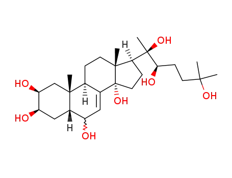 (2S,3R,5R,9R,10R,13R,14S,17S)-10,13-Dimethyl-17-((1R,2R)-1,2,5-trihydroxy-1,5-dimethyl-hexyl)-1,2,3,4,5,6,9,10,11,12,13,15,16,17-tetradecahydro-cyclopenta[a]phenanthrene-2,3,6,14-tetraol