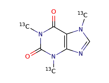 (trimethyl-13C3)caffeine