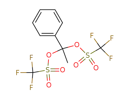 1,1-Bis(triflyloxy)ethylbenzene