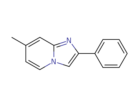 Imidazo[1,2-a]pyridine, 7-methyl-2-phenyl-