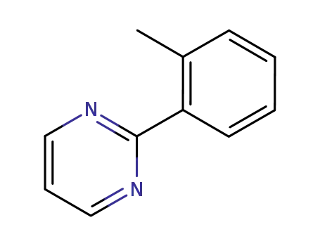 Molecular Structure of 188527-65-3 (Pyrimidine, 2-(2-methylphenyl)-)