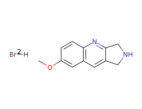 7-Methoxy-2,3-dihydro-1H-pyrrolo[3,4-b]quinoline; hydrobromide