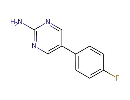 2-amino-5-(4-fluorophenyl)pyrimidine
