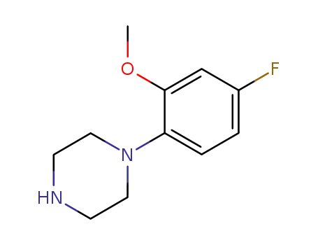 1-(4-fluoro-2-methoxyphenyl)piperazine