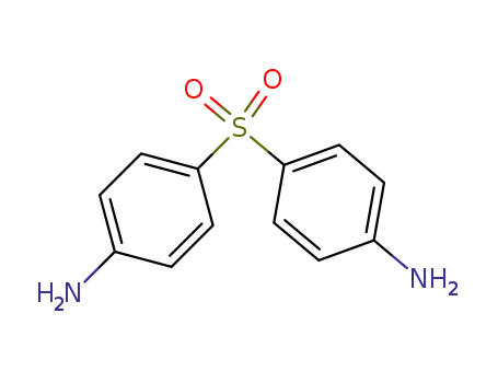 Molecular Structure of 80-08-0 (4,4'-Diaminodiphenylsulfone)