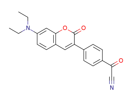 [4-(7-Diethylamino-2-oxo-2H-chromen-3-yl)-phenyl]-oxo-acetonitrile