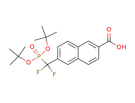 6-((bis-(tert-butyl))phosphono-difluoromethyl)-2-naphthoic acid