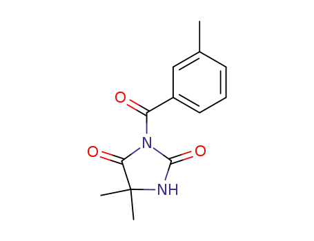 3-(3-methylbenzoyl)-5,5-dimethylhydantoin