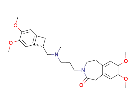 Molecular Structure of 155974-00-8 (Ivabradine)