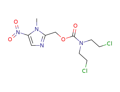 (1-methyl-5-nitro-1H-imidazol-2-yl)methyl bis(2-chloroethyl)carbamate