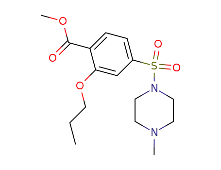 4-(4-methyl-piperazine-1-sulfonyl)-2-propoxy-benzoic acid methyl ester