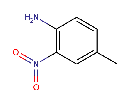 Molecular Structure of 89-62-3 (4-Methyl-2-nitroaniline)
