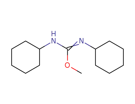 Molecular Structure of 6257-10-9 (N,N''-DICYCLOHEXYL-O-METHYLISOUREA))
