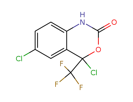 4,6-dichloro-4-trifluoromethyl-1,4-dihydro-2H-3,1-benzoxazin-2-one