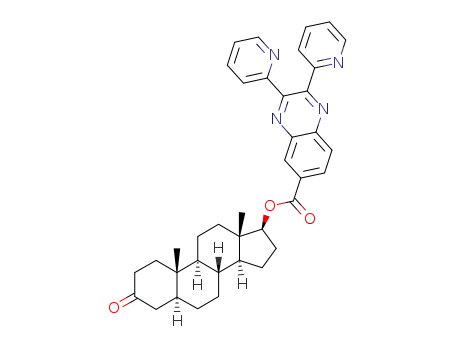17β-(Ol-2,3-bipyridin-2-ylquinoxaline-6-carboxylate)-5α-androstan-3-one