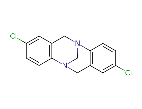 (+/-)-2,8-dichloro-6H,12H-5,11-methanodibenzo[b,f][1,5]diazocine