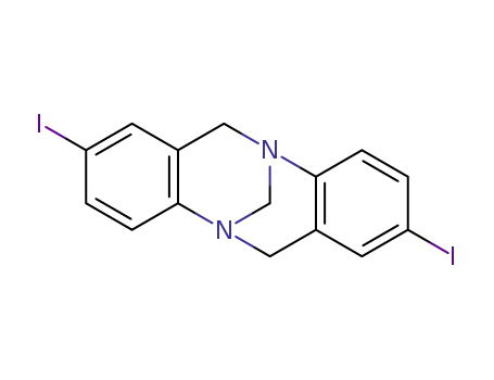 (5S,11S)-2,8-diiodo-6,12-dihydro-5,11-methanodibenzo[b,f][1,5]diazocine