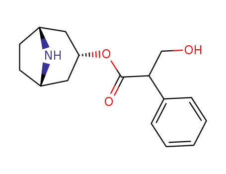 Benzeneacetic acid, a-(hydroxymethyl)-,(3-endo)-8-azabicyclo[3.2.1]oct-3-yl ester