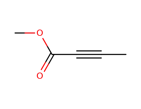 Molecular Structure of 23326-27-4 (METHYL 2-BUTYNOATE)