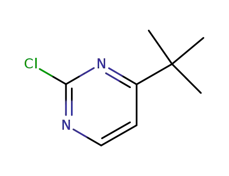 Molecular Structure of 66522-06-3 (4-TERT-BUTYL-2-CHLOROPYRIMIDINE)