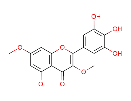 5-hydroxy-3,7-dimethoxy-2-(3,4,5-trihydroxy-phenyl)-chromen-4-one