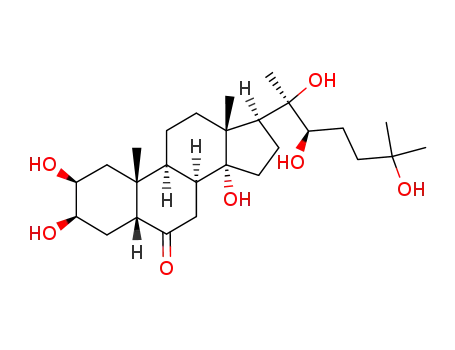 (20R,22R)-2β,3β,14α,20,22,25-hexahydroxy-7,8α-dihydro-5β-cholestan-6-one