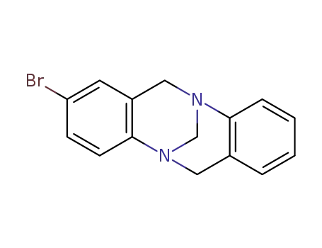 (+/-)-2-bromo-6H,12H,5,11-methanodibenzo[b,f][1,5]diazocine