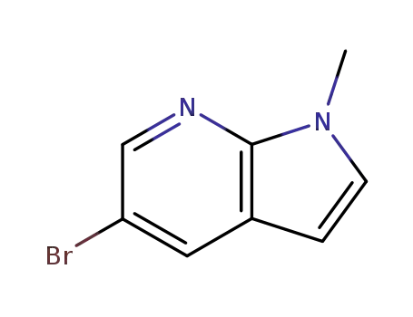 1H-Pyrrolo[2,3-b]pyridine, 5-bromo-1-methyl-