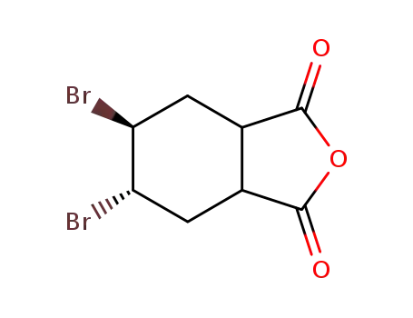 trans-4,5-dibromocyclohexane-1,2-dicarboxylic anhydride