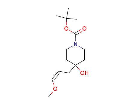 N-(tert-butoxycarbonyl)-4-[(Z)-3-methoxyprop-2-enyl]piperidin-4-ol