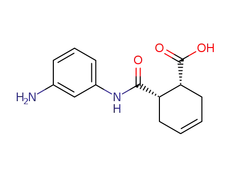 cis-4-cyclohexene-1,2-dicarboxylic acid N-(m-aminophenyl)amide