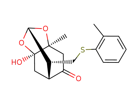 (7R)-8-(o-tolylthio)paeonimetabolin I