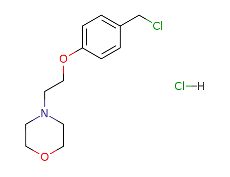 4-(2-morpholin-1-yl-ethoxy)benzyl chloride hydrochloride