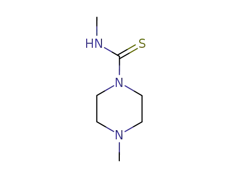 Molecular Structure of 64574-95-4 (1-Piperazinecarbothioamide,N,4-dimethyl-(9CI))