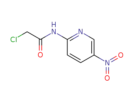 2-chloro-N-(2-(5-nitro)pyridinyl)acetamide