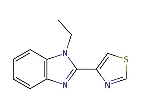 4-(1-ethyl-1H-benzo[d]imidazol-2-yl)thiazole