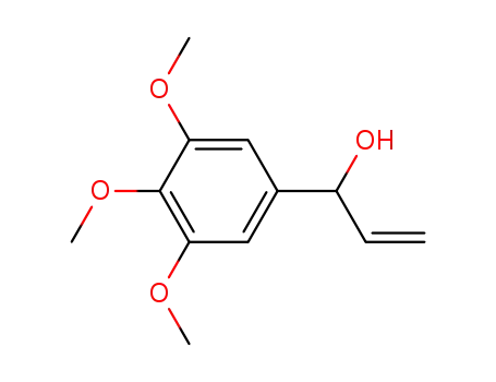 Molecular Structure of 76774-00-0 (Benzenemethanol, a-ethenyl-3,4,5-trimethoxy-)