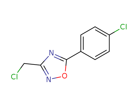3-(CHLOROMETHYL)-5-(4-CHLOROPHENYL)-1,2,4-OXADIAZOLE