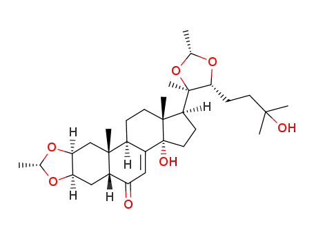 2,3:20,22-bis-O-[(1R)-ethylidene]-20-hydroxyecdysone
