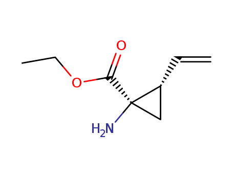 CYCLOPROPANECARBOXYLIC ACID, 1-AMINO-2-ETHENYL-, ETHYL ESTER, (1R,2S)- (9CI)