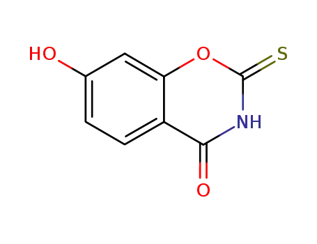 7-hydroxy-2-thioxo-2,3-dihydro-4H-1,3-benz[e]-1,3-oxazin-4-one