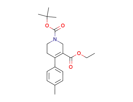 1-tert-butyl 3-ethyl 4-(p-tolyl)-5,6-dihydropyridine-1,3(2H)-dicarboxylate