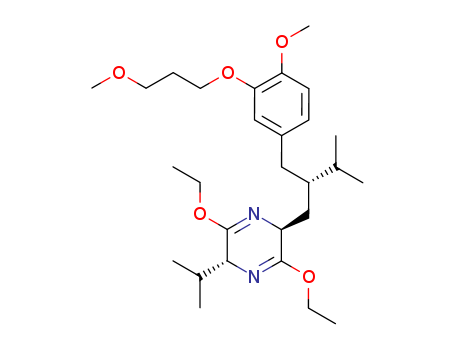 (2S,5R)-3,6-Diethoxy-2,5-dihydro-2-[(2S)-2-[[4-methoxy-3-(3-methoxypropoxy)phenyl]methyl]-3-methylbutyl]-5-(1-methylethyl)pyrazine